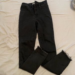 Madewell Curvy high rise skinny Jean